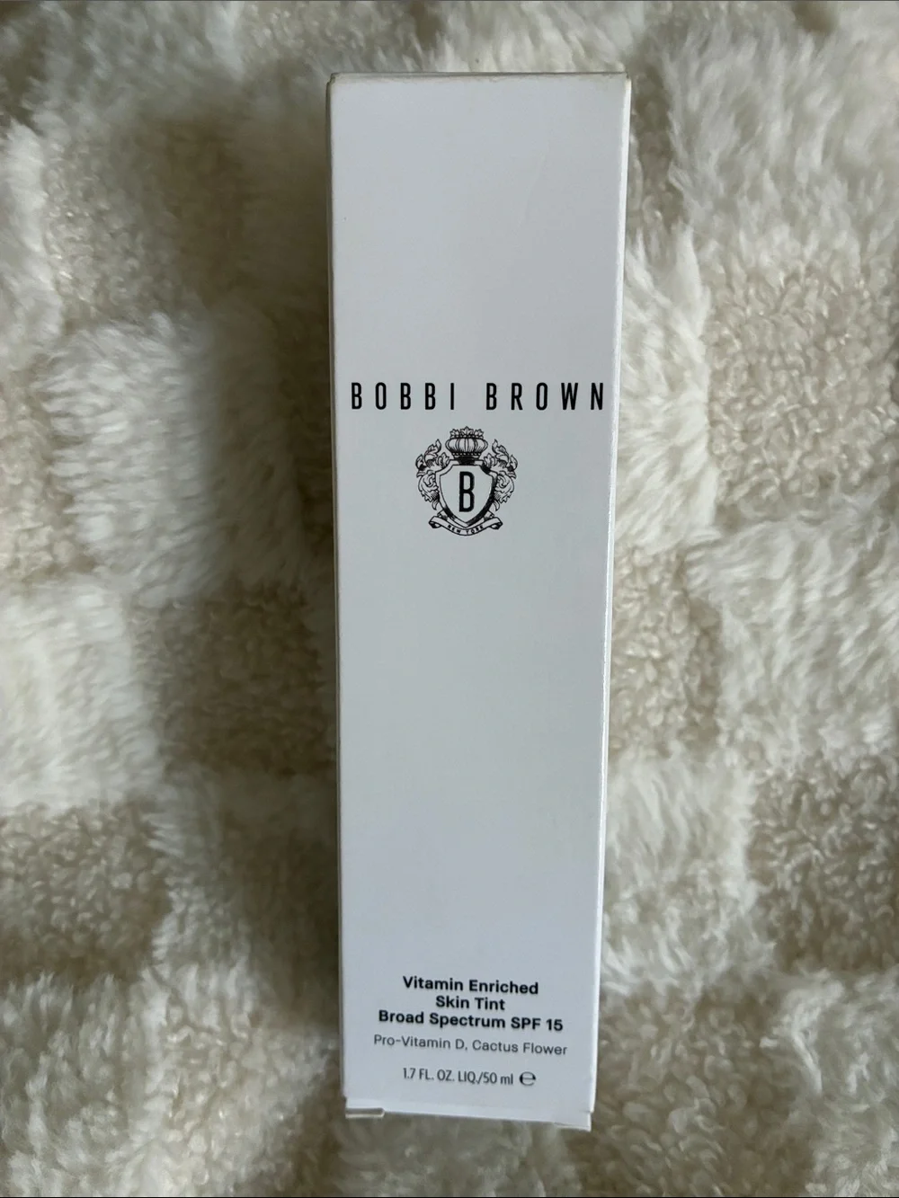 Bobbi Brown Vitamin Enriched Skin Tiny Broad Spectrum SPF 15, Golden 1, NEW NIP